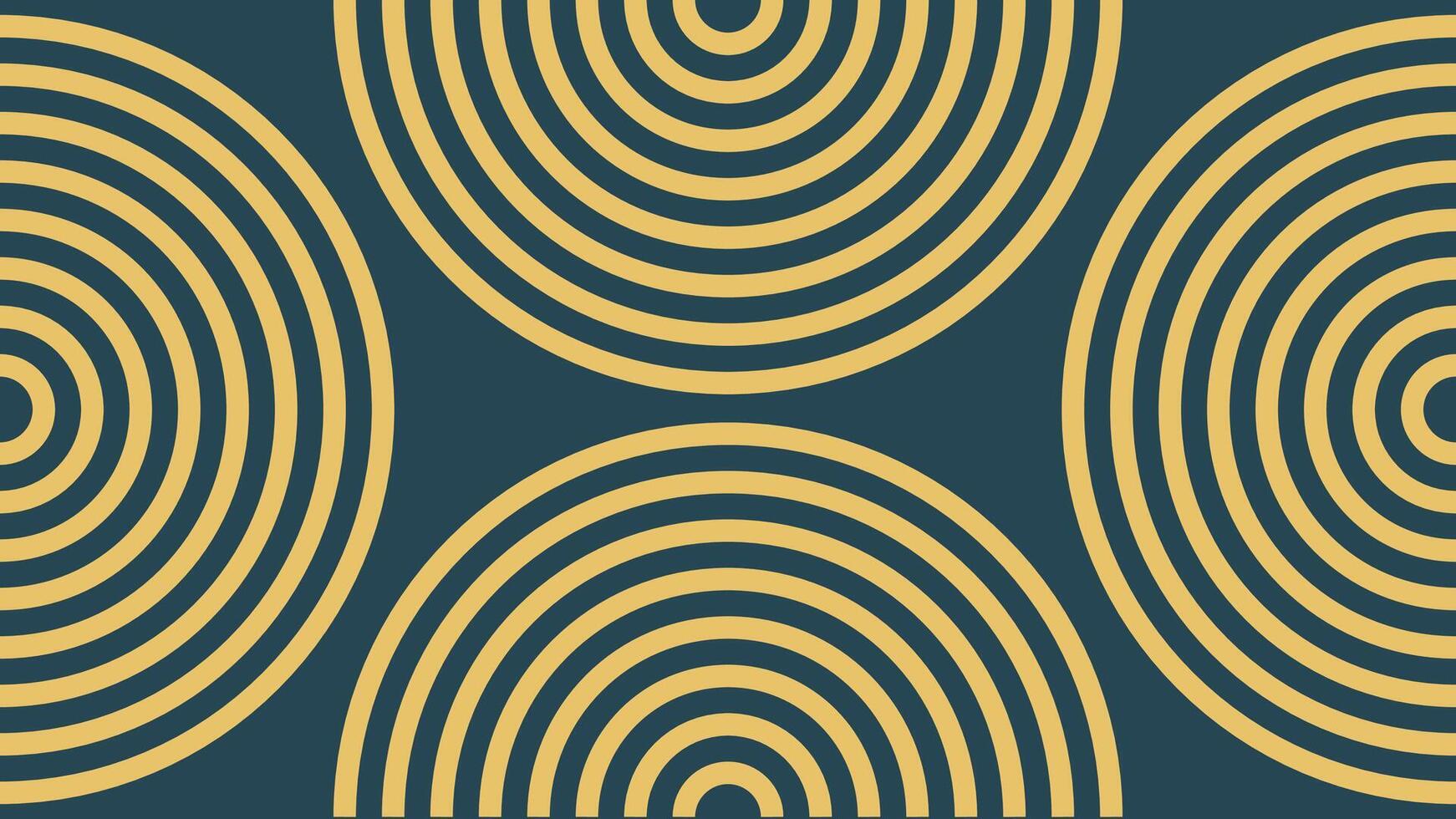 Abstract spiral dotted wavy line round urgency two color contrast  background vector