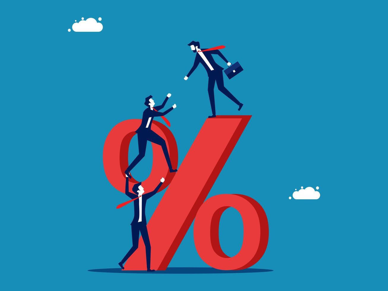 Increases credit, helps increase wealth vector
