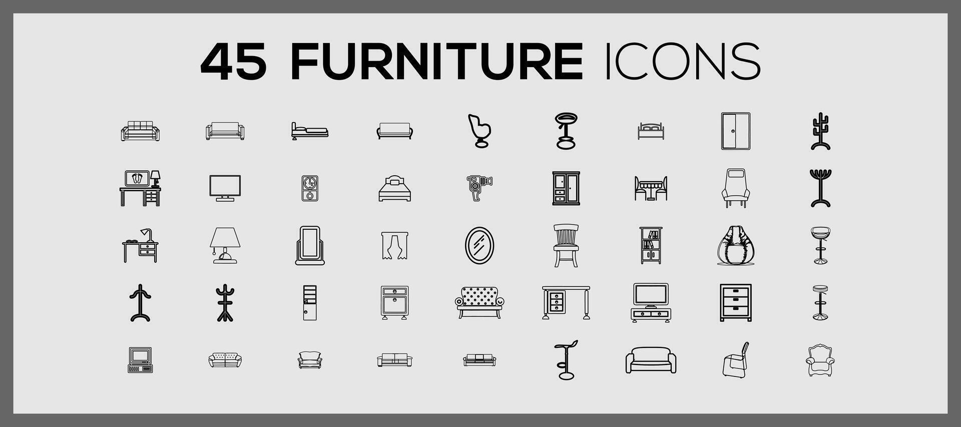 Factory icon pack, with outline icon style. Industrial buildings flat icon set. Plants and factories stickers icon set. vector