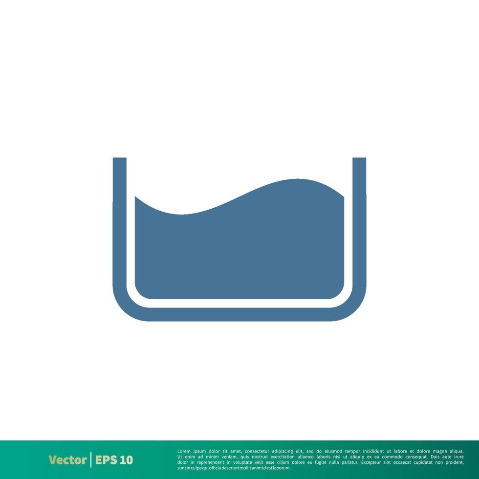 agua tanque icono vector logo modelo ilustración diseño. vector eps 10