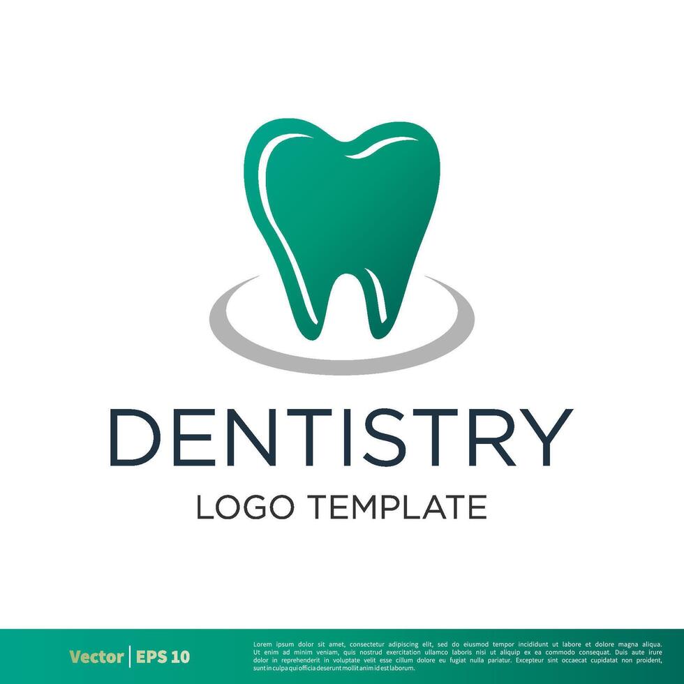 dentista, dental cuidado icono vector logo modelo ilustración diseño. vector eps 10