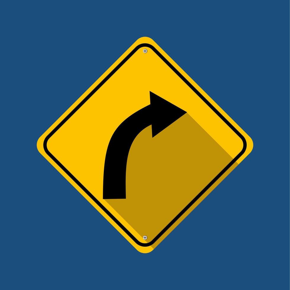 Traffic sign. Road sign isolated on the background vector