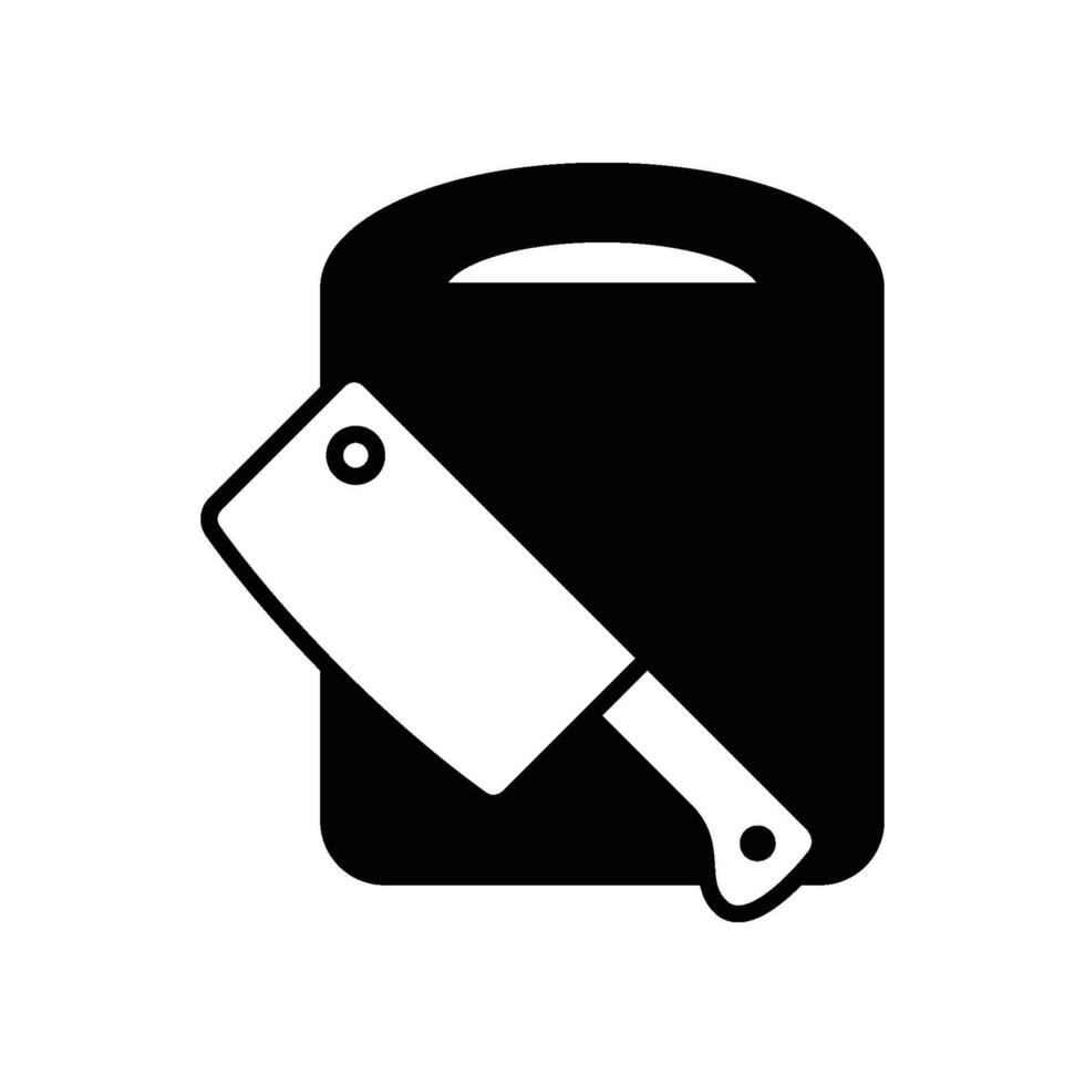 Cutting Board Icon Vector Design Illustration