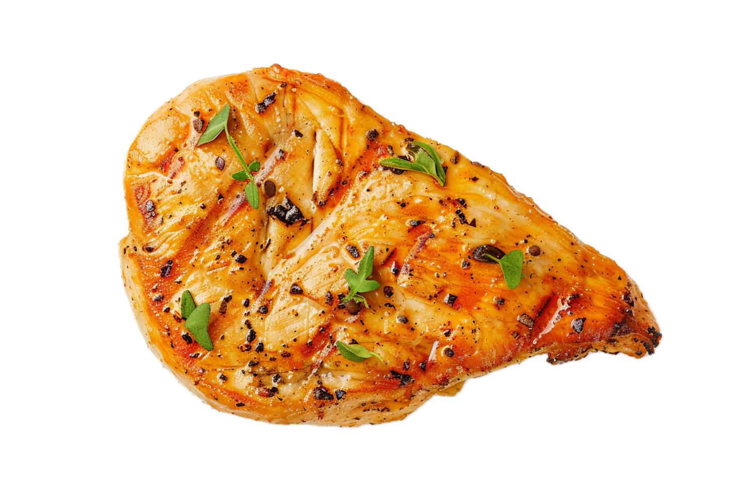AI generated Grilled Chicken Breasts with Rosemary png