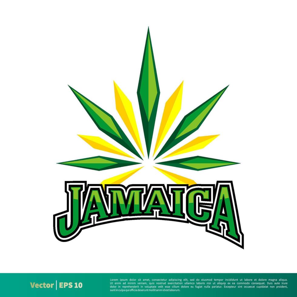 Abstract Decoration Cannabis Icon Vector Logo Template Illustration Design. Vector EPS 10.