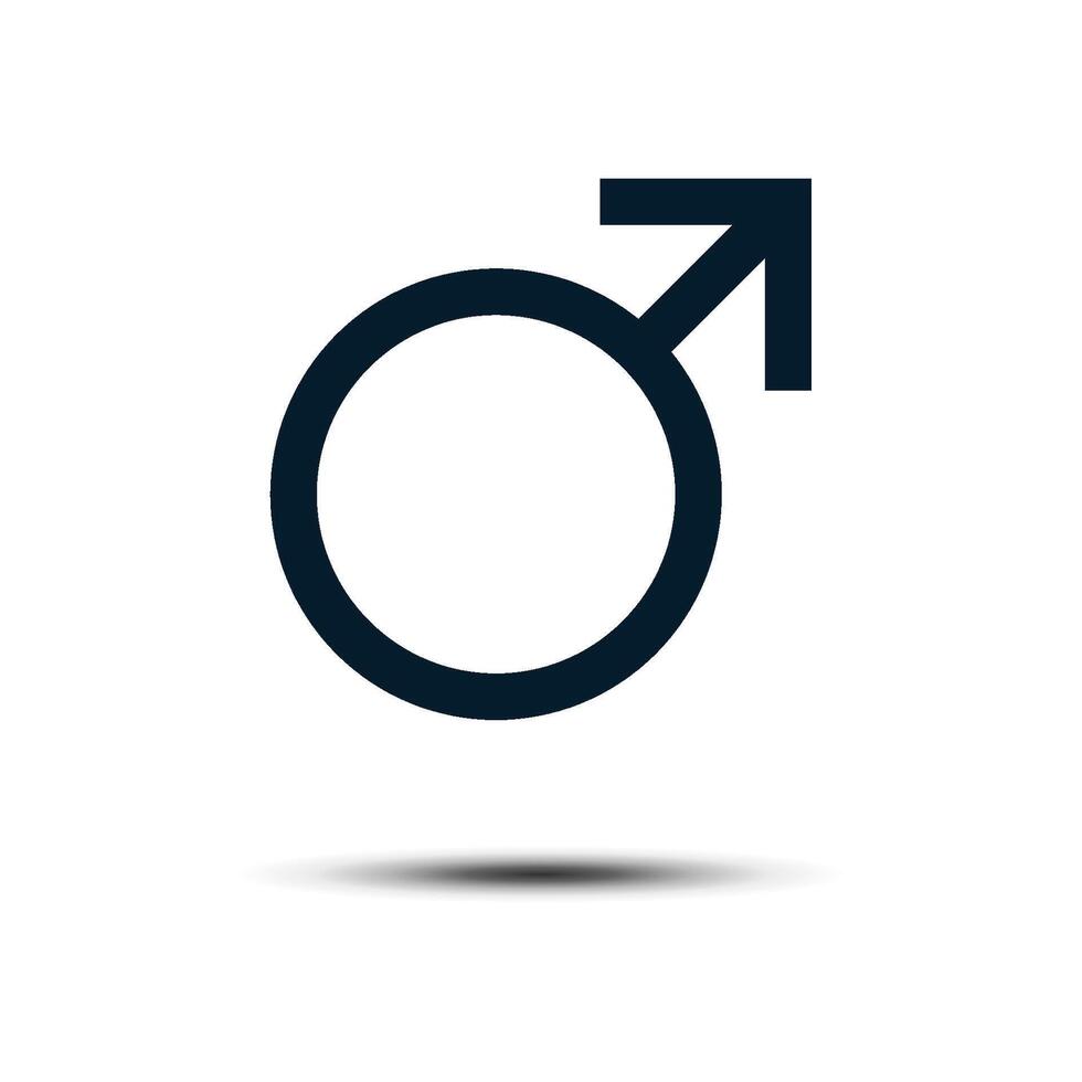 hombres género firmar icono vector logo modelo ilustración diseño eps 10