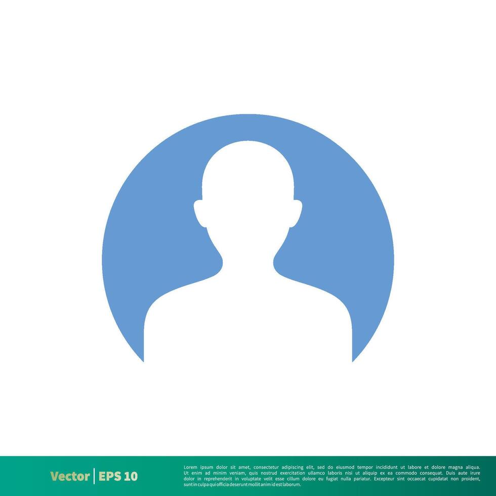 Profile Avatar Icon Vector Logo Template Illustration Design. Vector EPS 10.