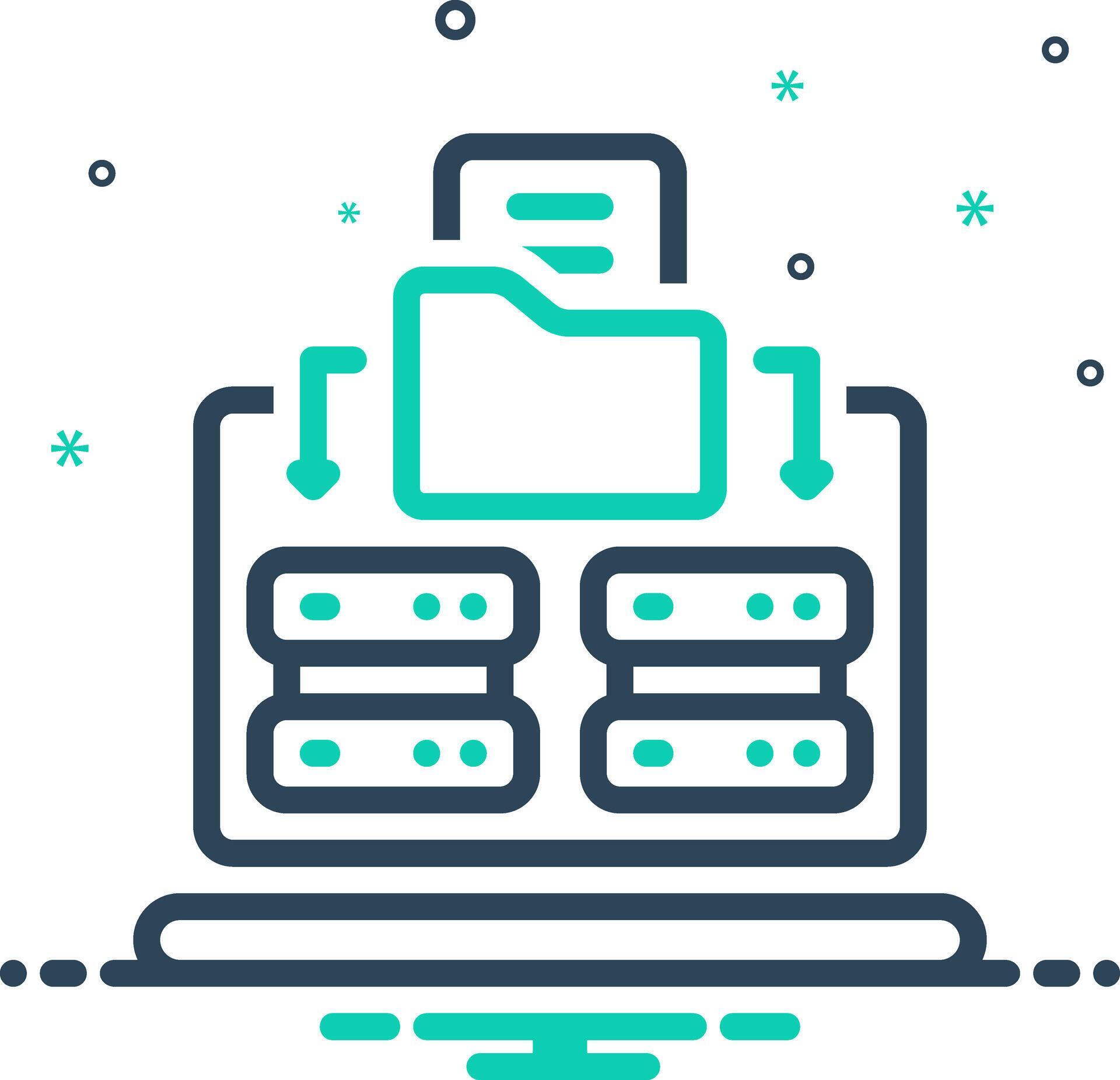 Vector mix icon for data extracting 41151883 Vector Art at Vecteezy