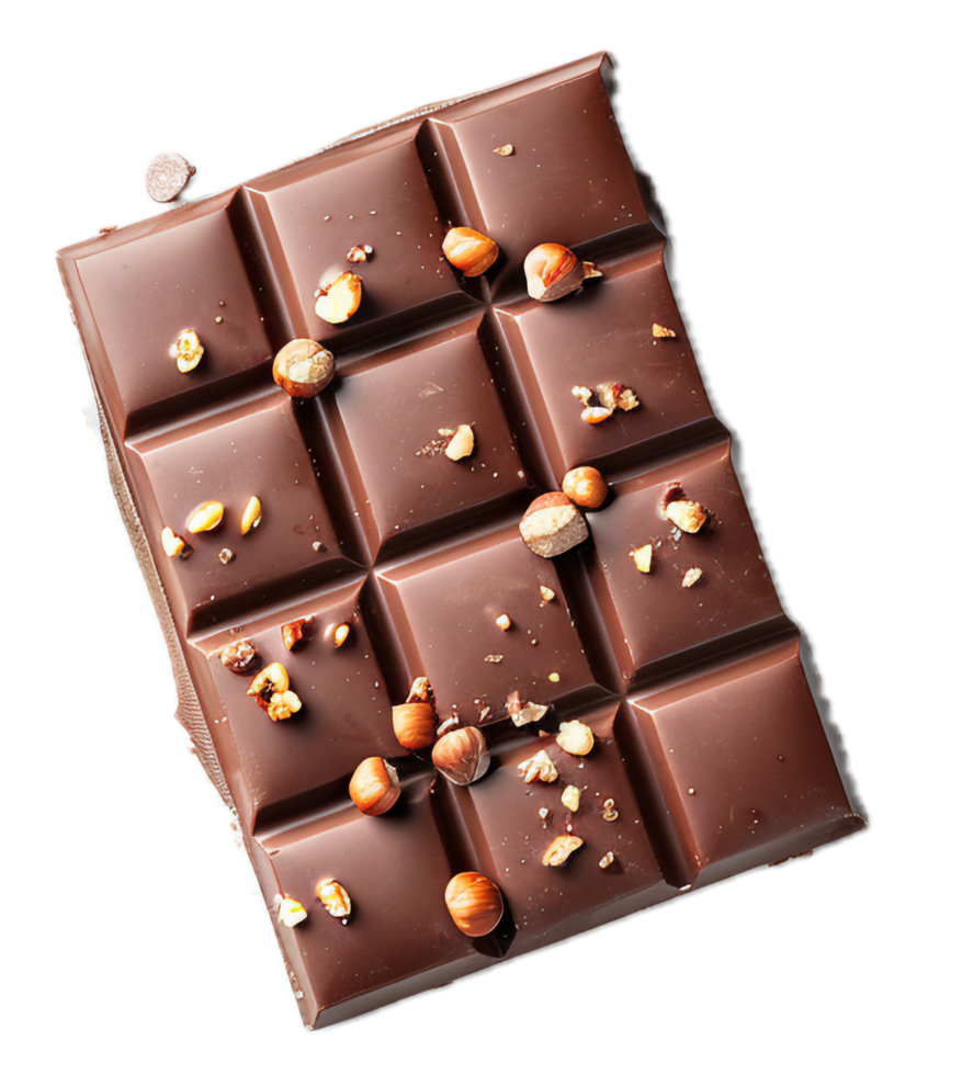 AI generated Assorted Chocolate Bars with Nuts png 41151975 PNG