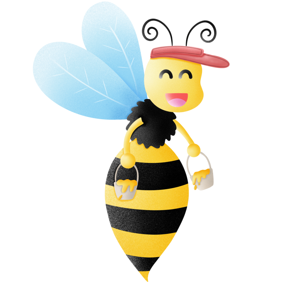 Bumblebee with Springtime png
