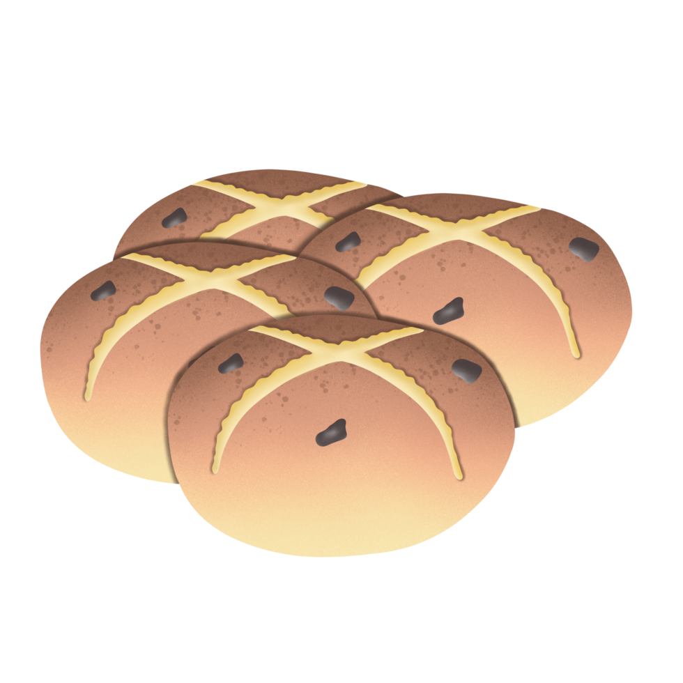 Hot cross buns png
