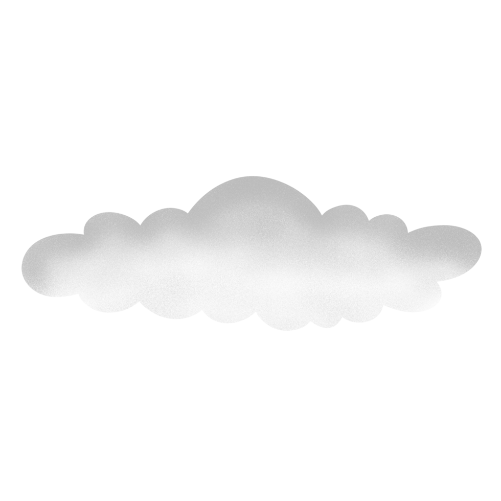 The cloud on white background png