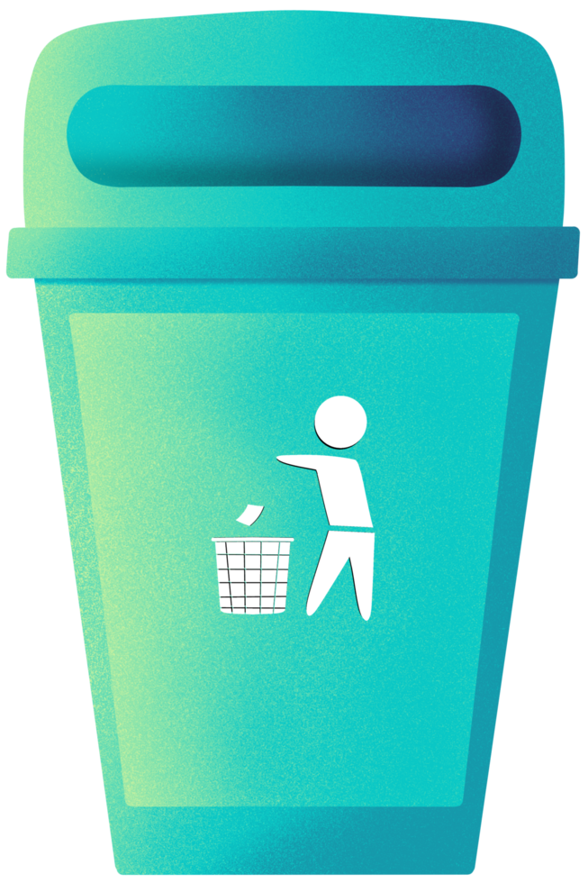 General waste bin png