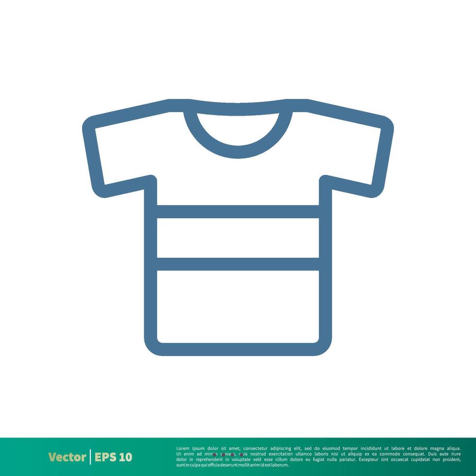 camiseta lavandería icono vector logo modelo ilustración diseño. vector eps 10