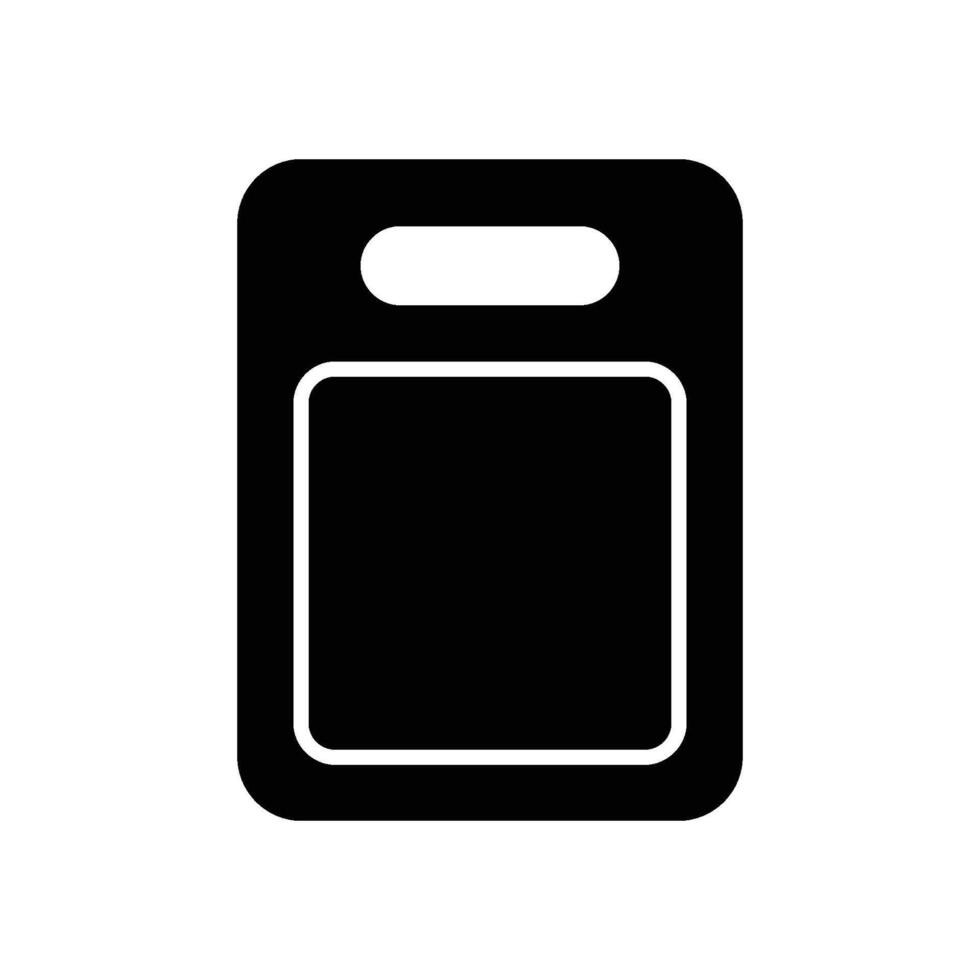 Cutting Board Icon Vector Design Illustration