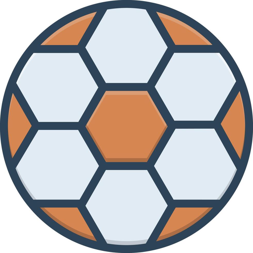 vector color icono para fútbol americano