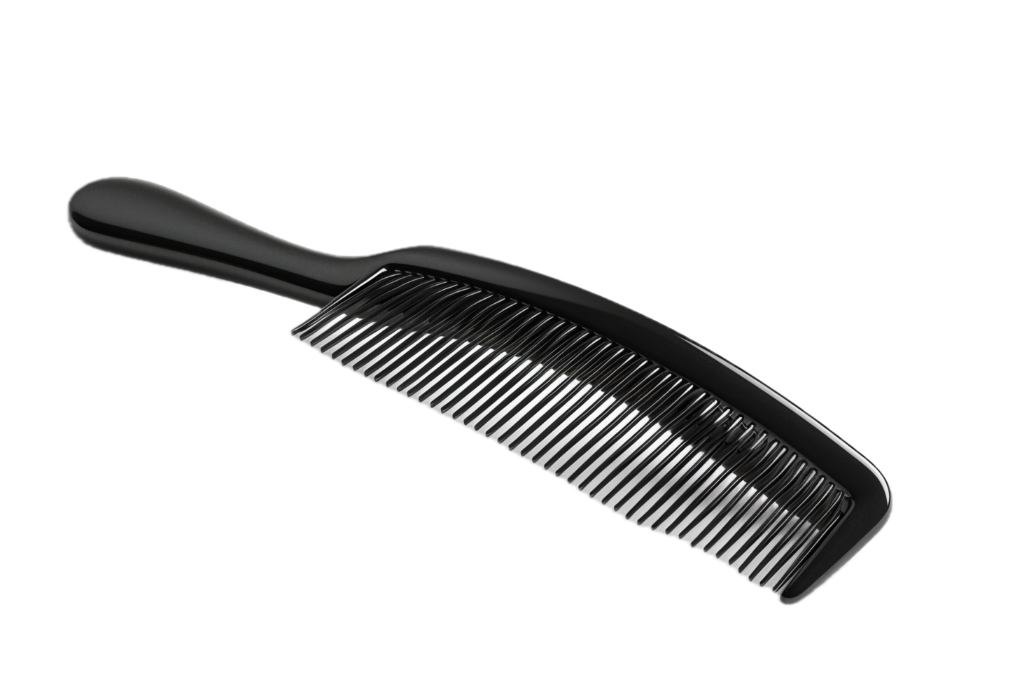 AI generated Elegant Tortoiseshell Pattern Hair Comb png