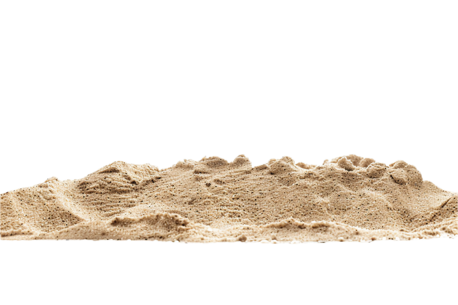 AI generated Textured Sand Dunes png