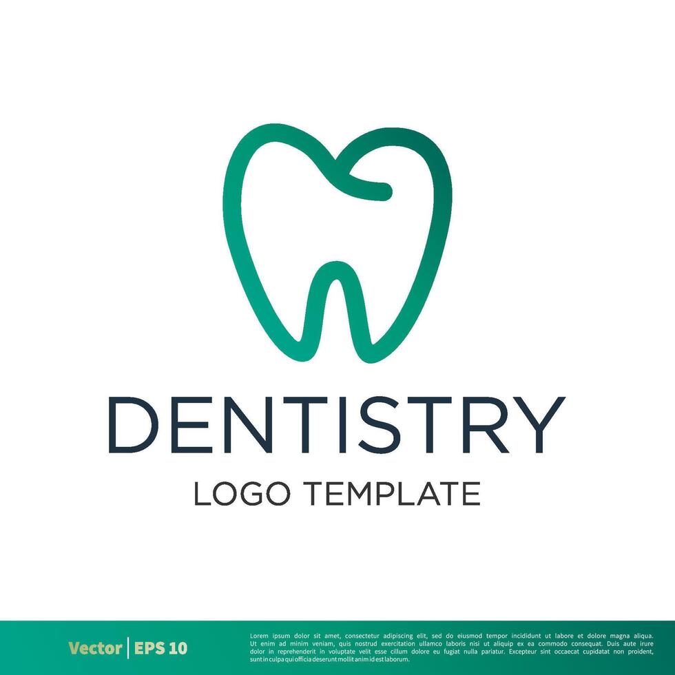 Dentist, Dental Care Icon Vector Logo Template Illustration Design. Vector EPS 10.