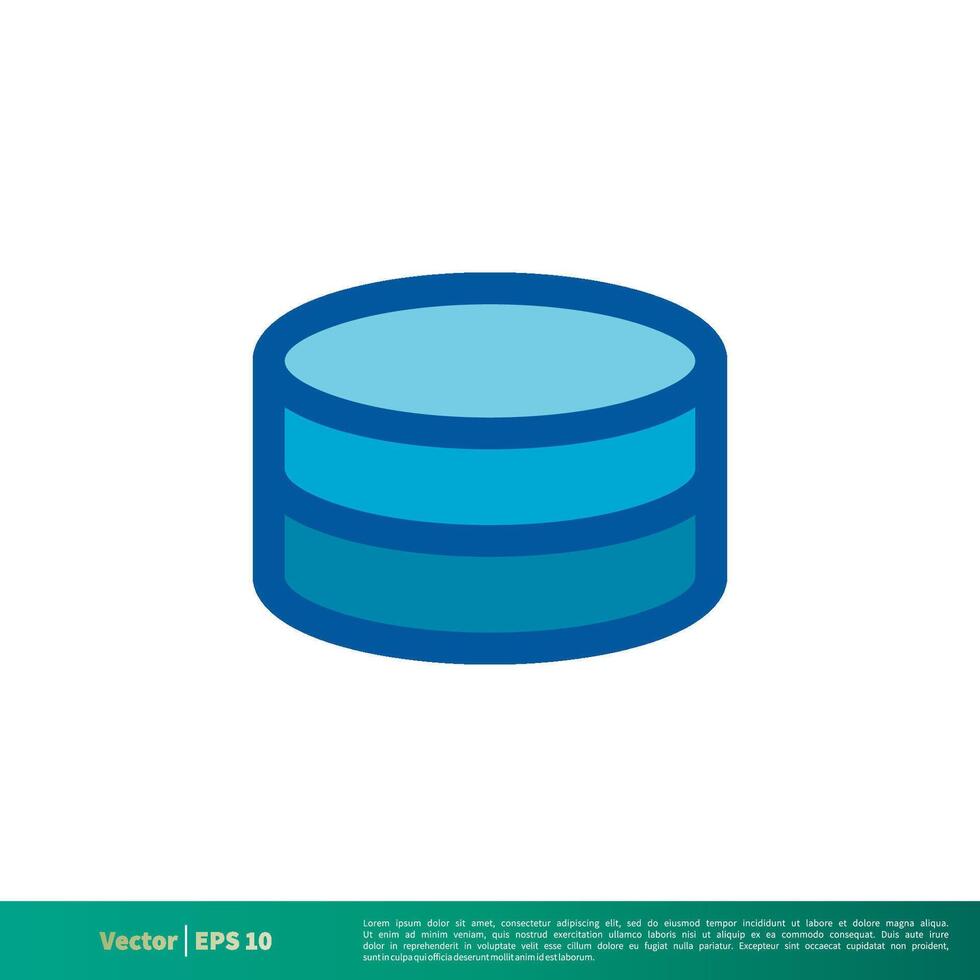 Data Storage Essential Icon Vector Logo Template Illustration Design. Vector EPS 10.
