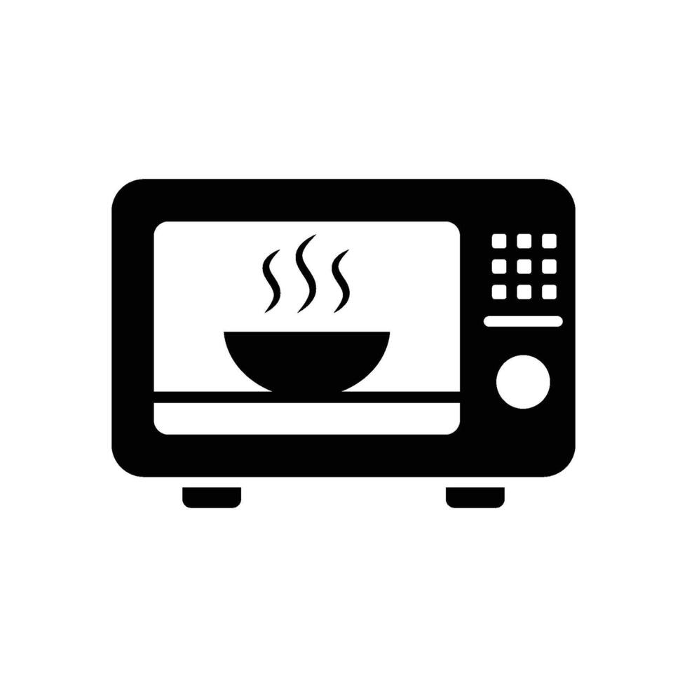 Microwave Icon Vector Design Illustration