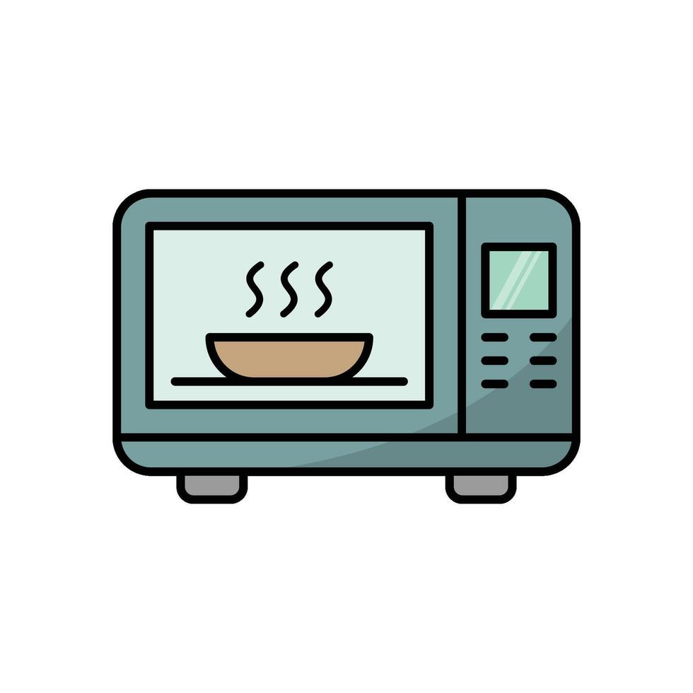 Microwave Icon Vector Design Illustration