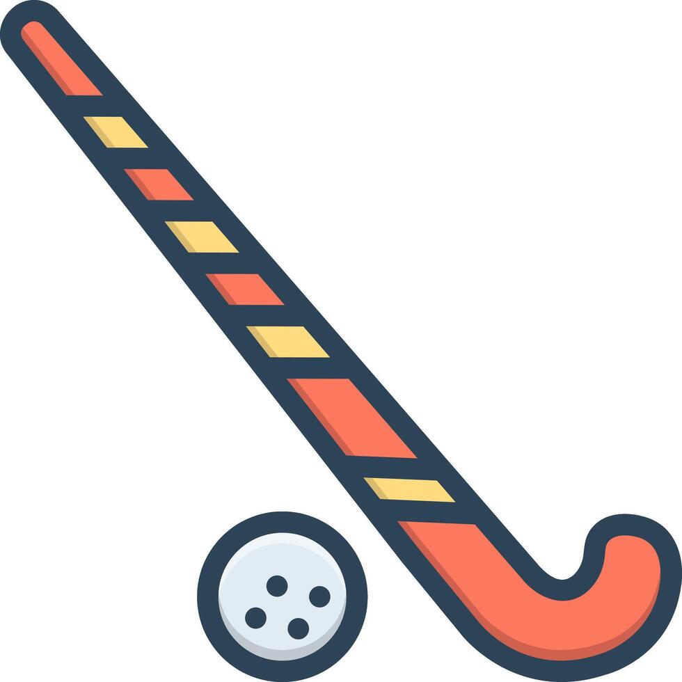 vector color icono para hockey