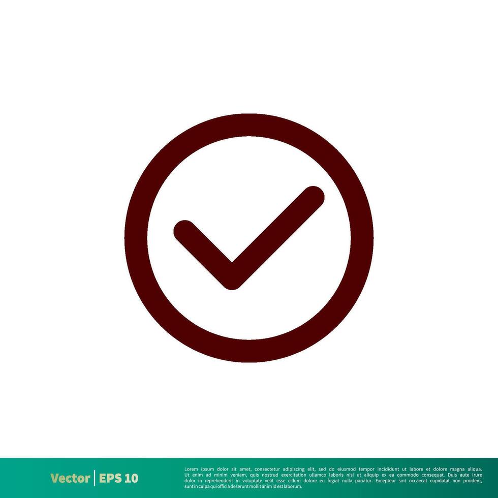 Checklist, Check Mark Icon Vector Logo Template Illustration Design. Vector EPS 10.