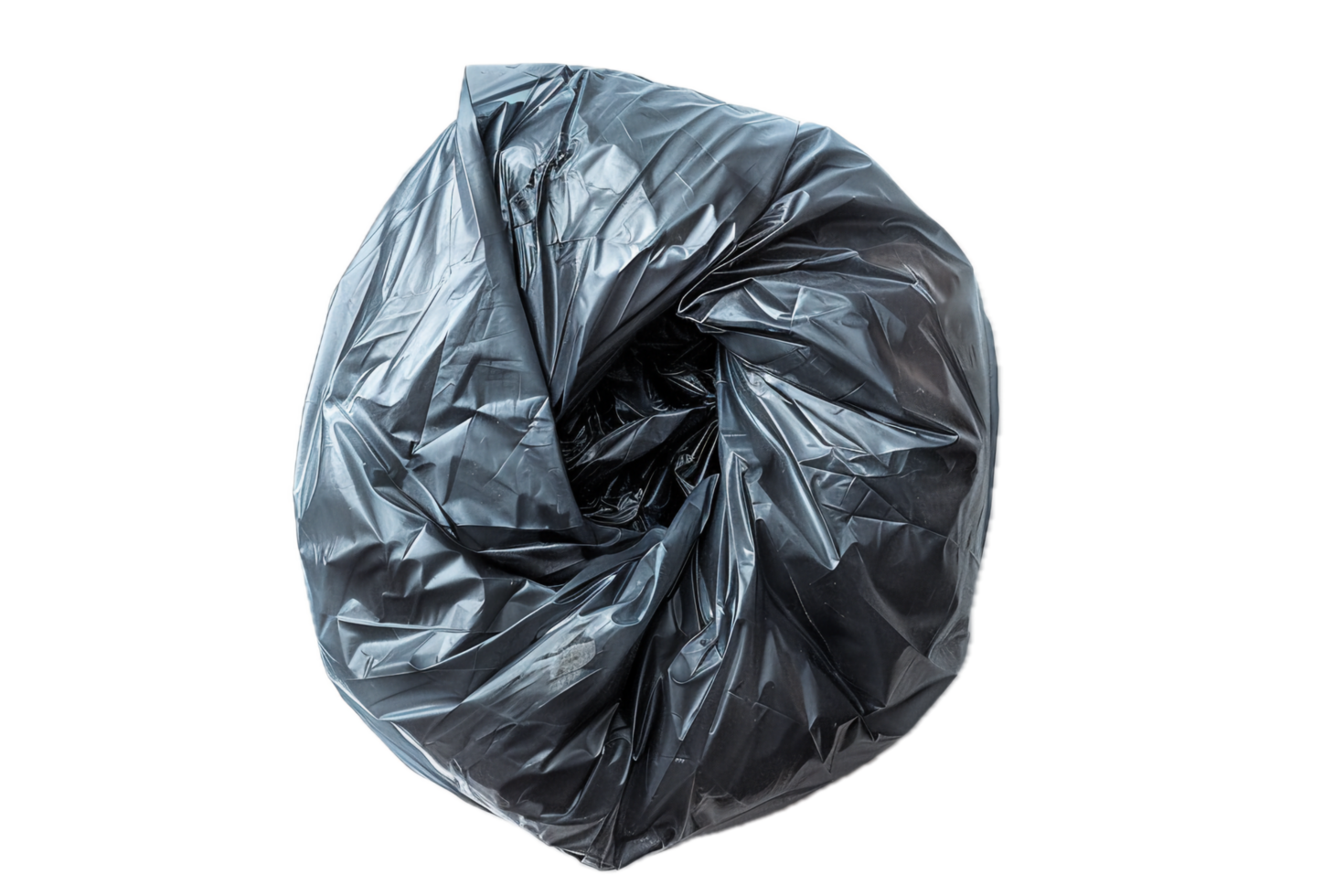 AI generated Tied Garbage Bag png