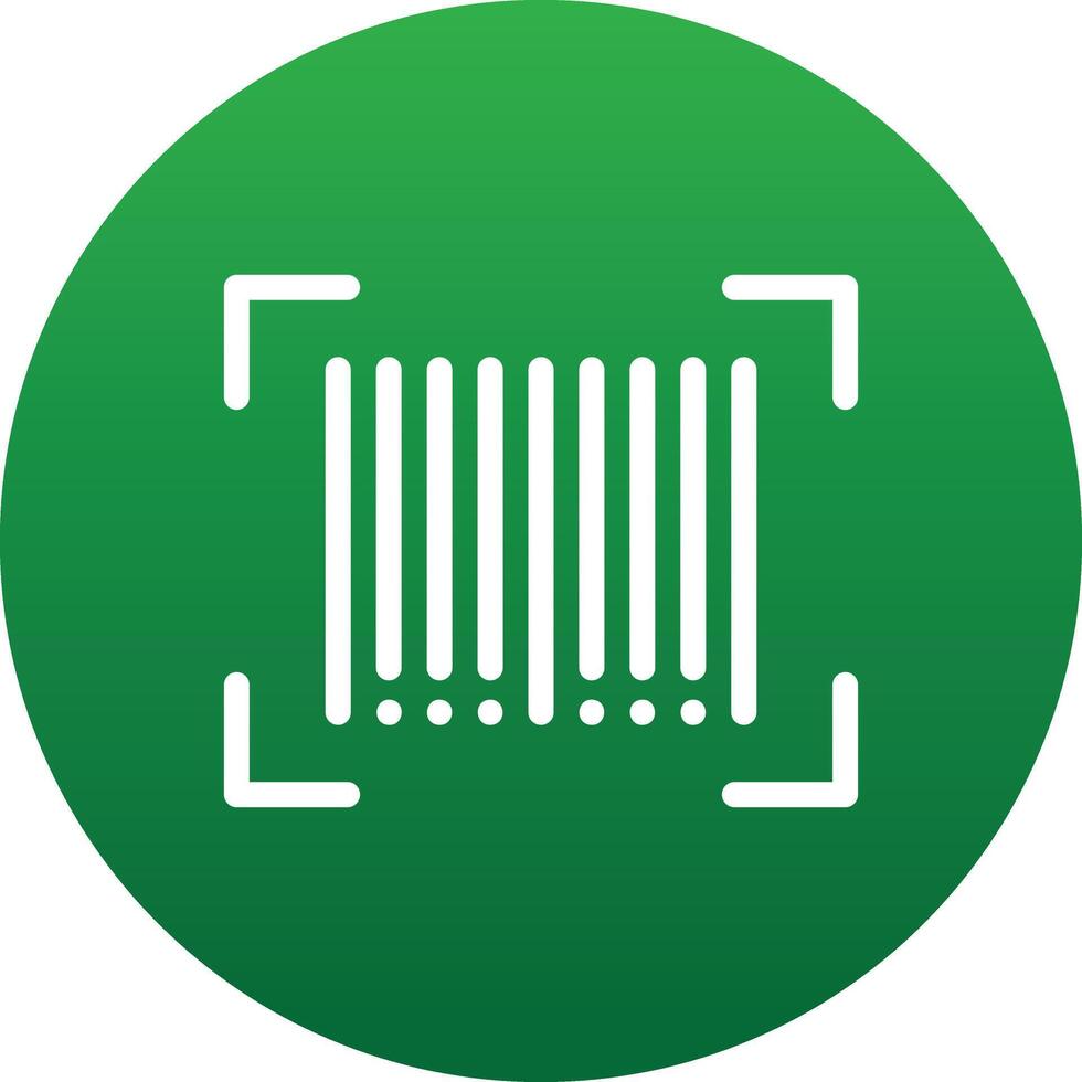 Barcode vector icon
