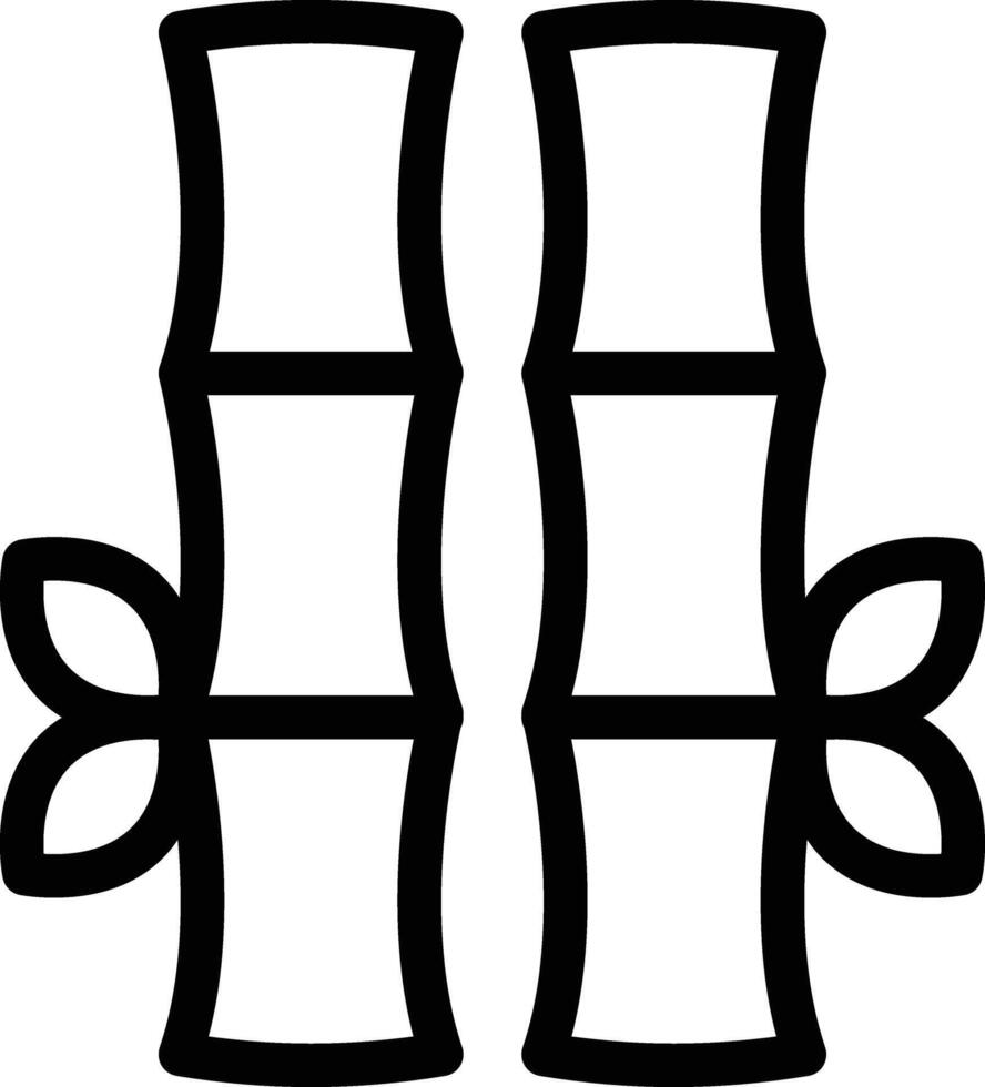 Bamboo vector icon