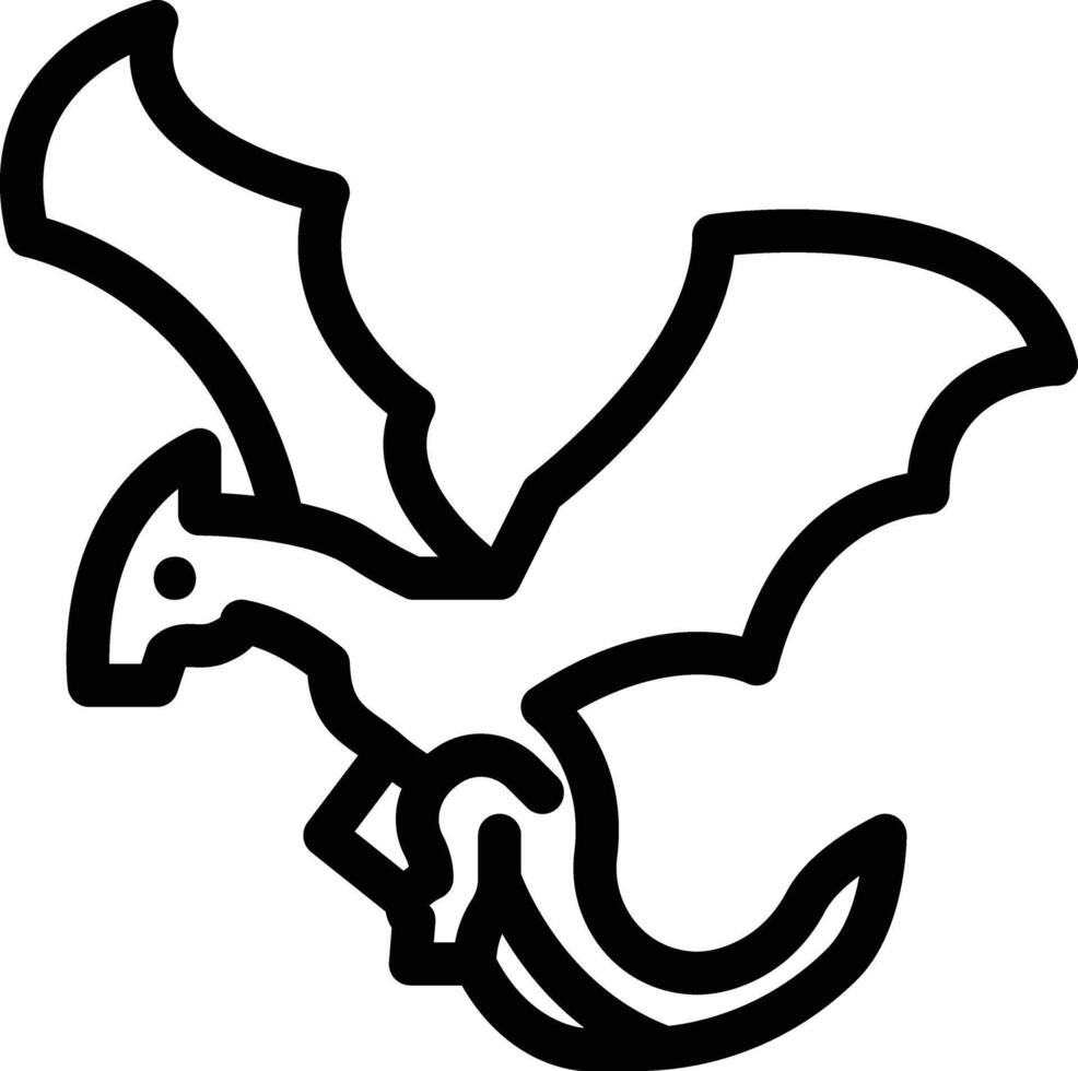 Dragon vector icon