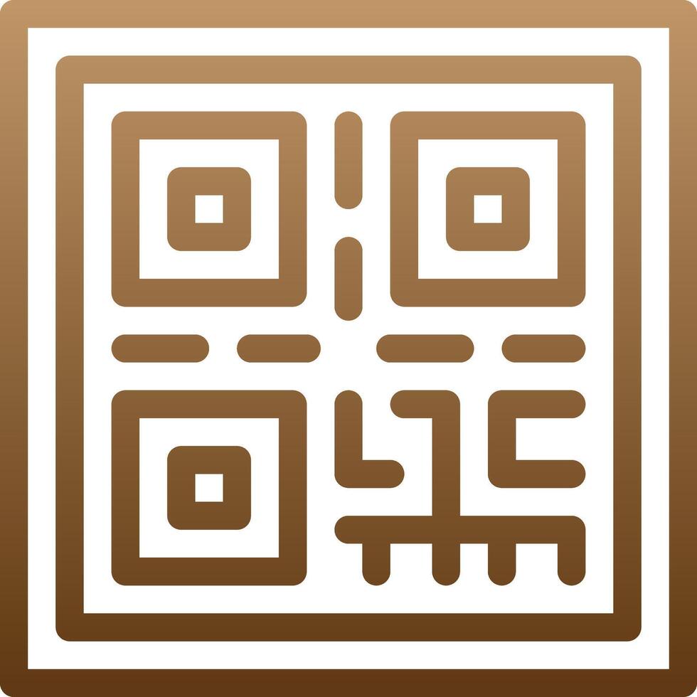 QR code vector icon