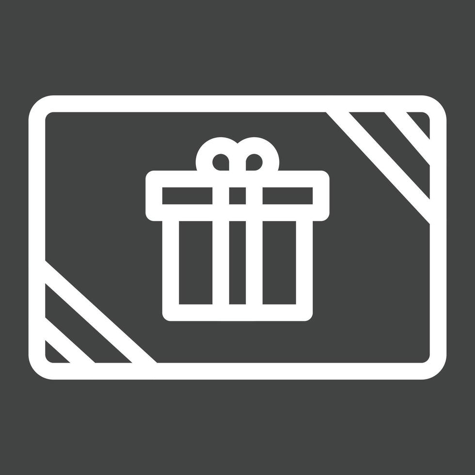 Gift Card vector icon