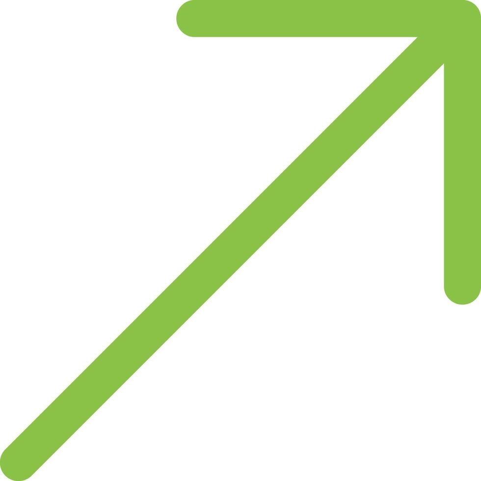 Up Right vector icon