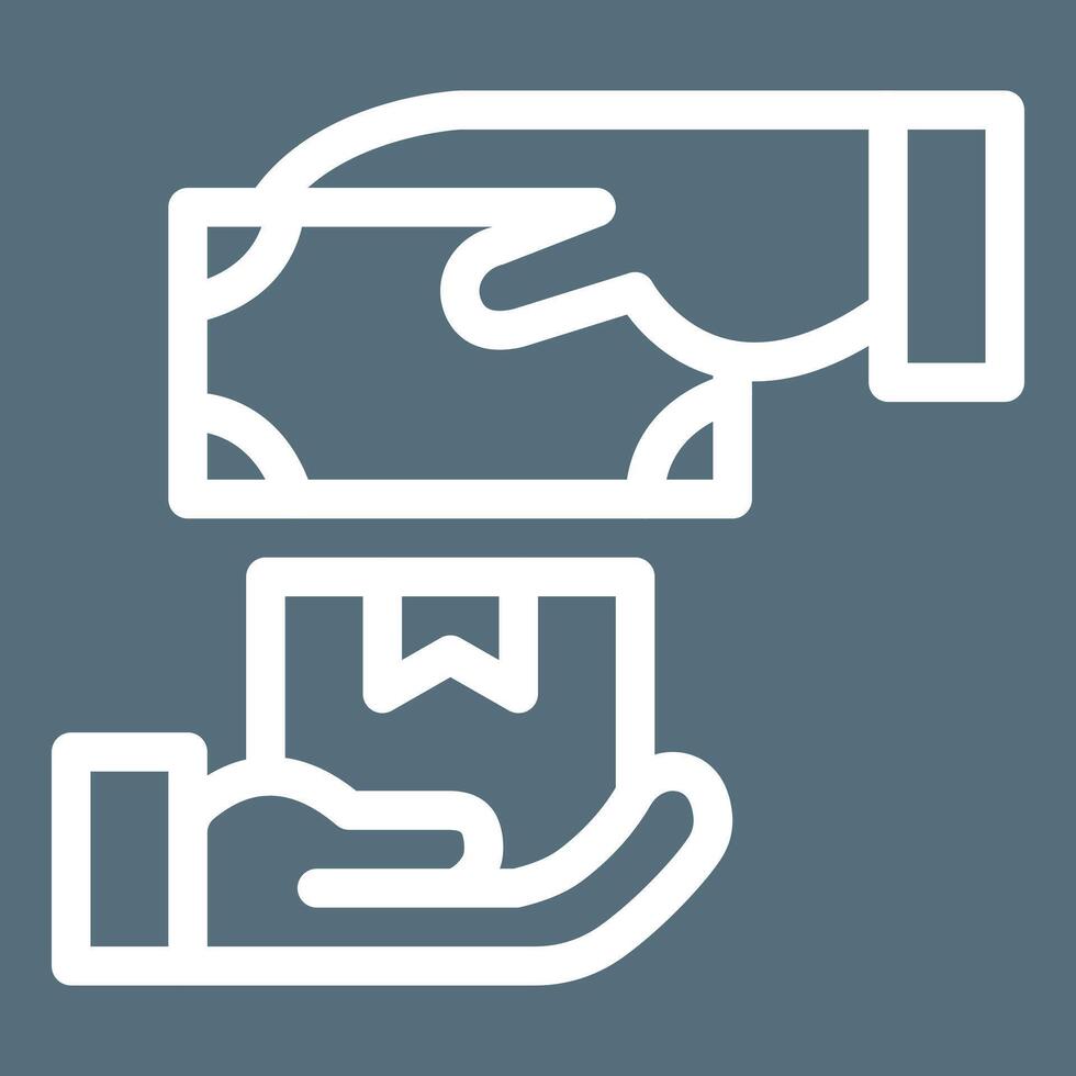 Cash on delivery vector icon