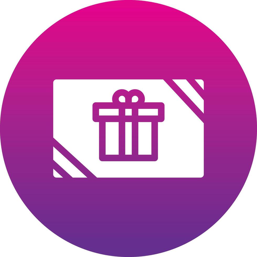 Gift Card vector icon