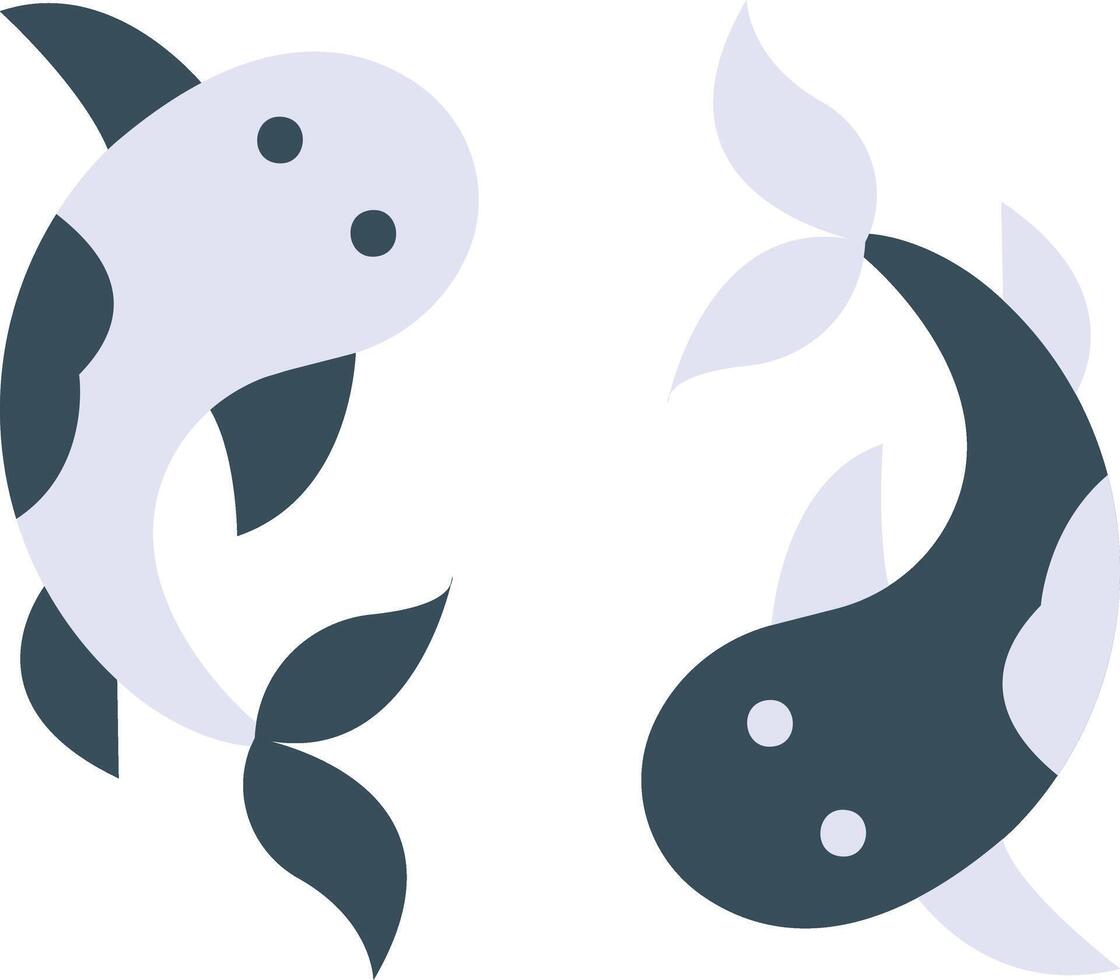 Fishes vector icon