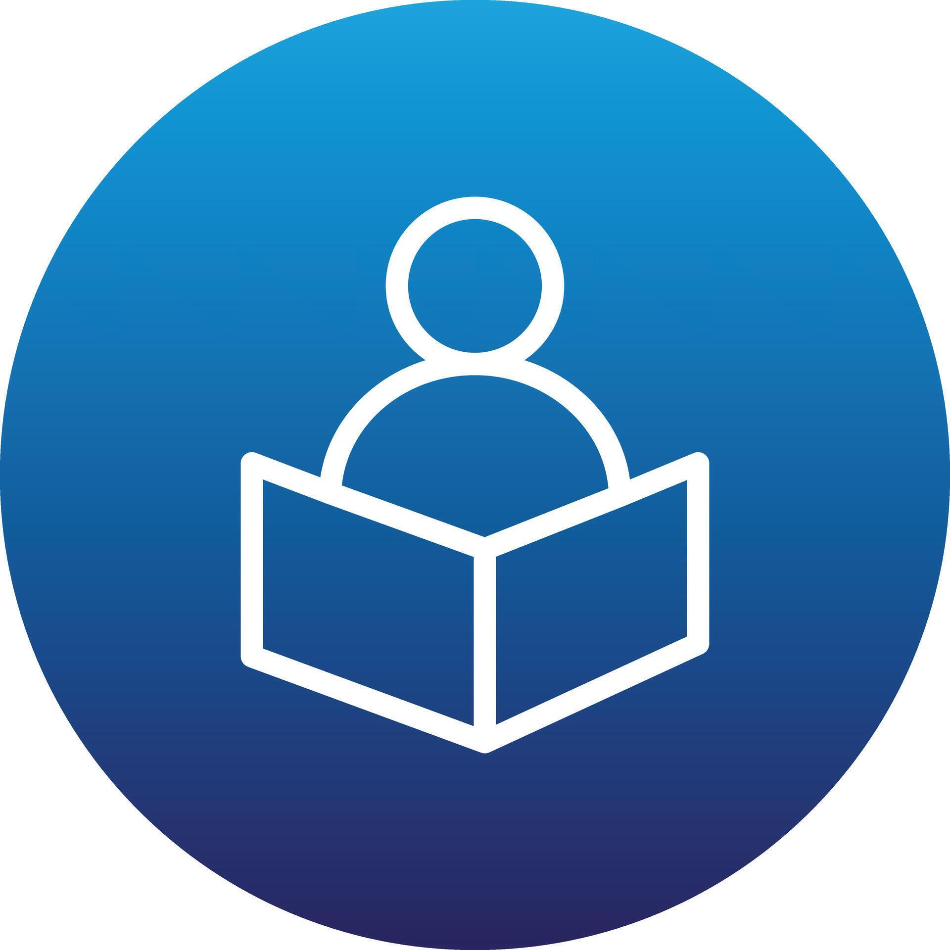 Reader vector icon 41160924 Vector Art at Vecteezy