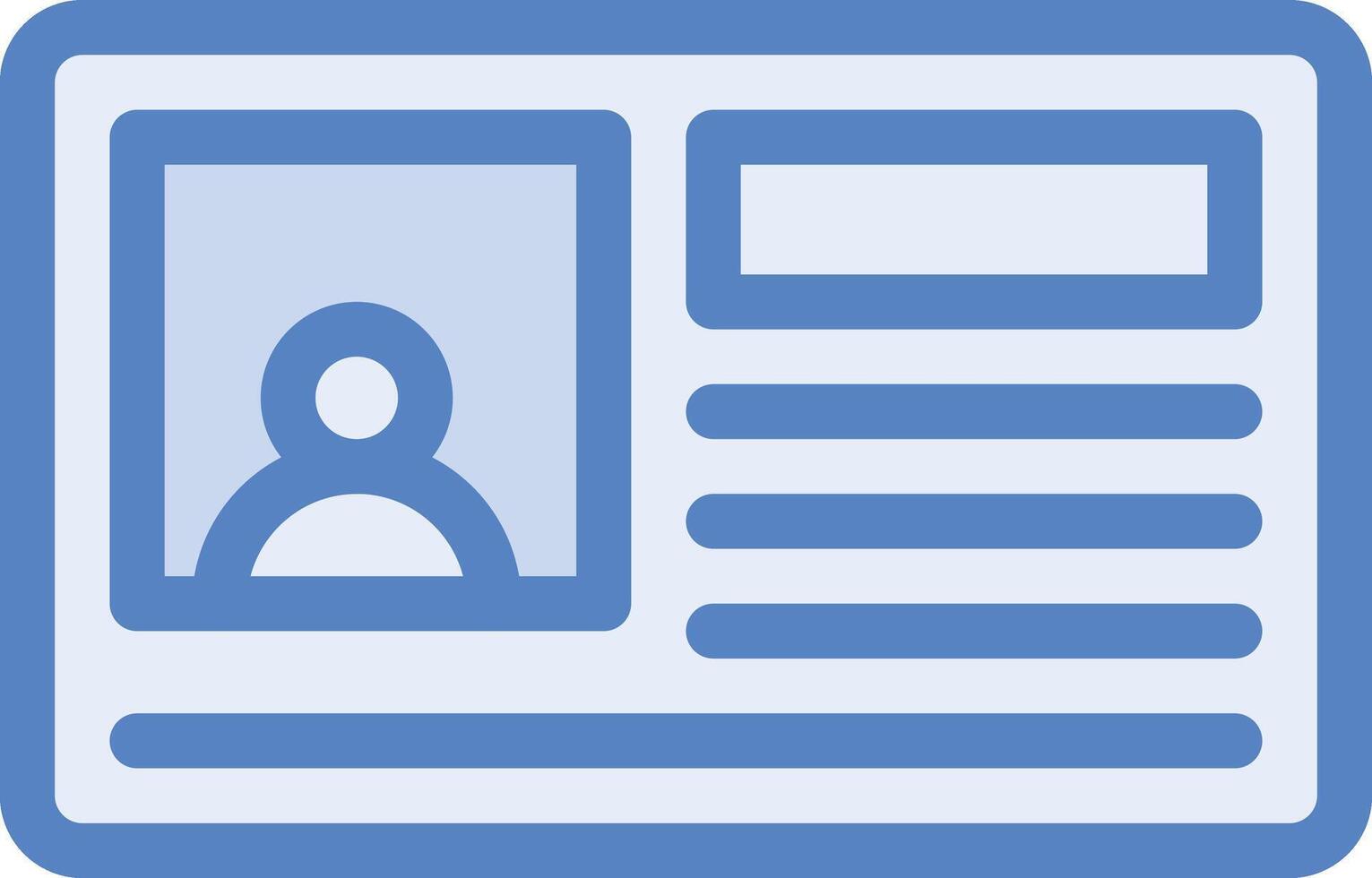 Member Card vector icon