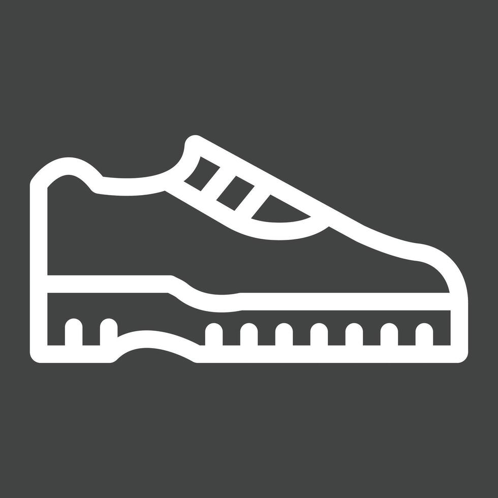 icono de vector de zapatos