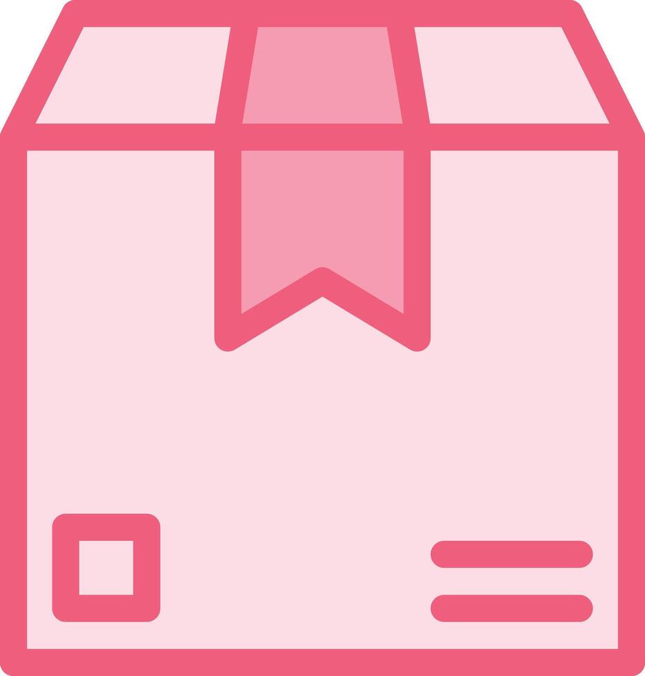 Delivery box vector icon