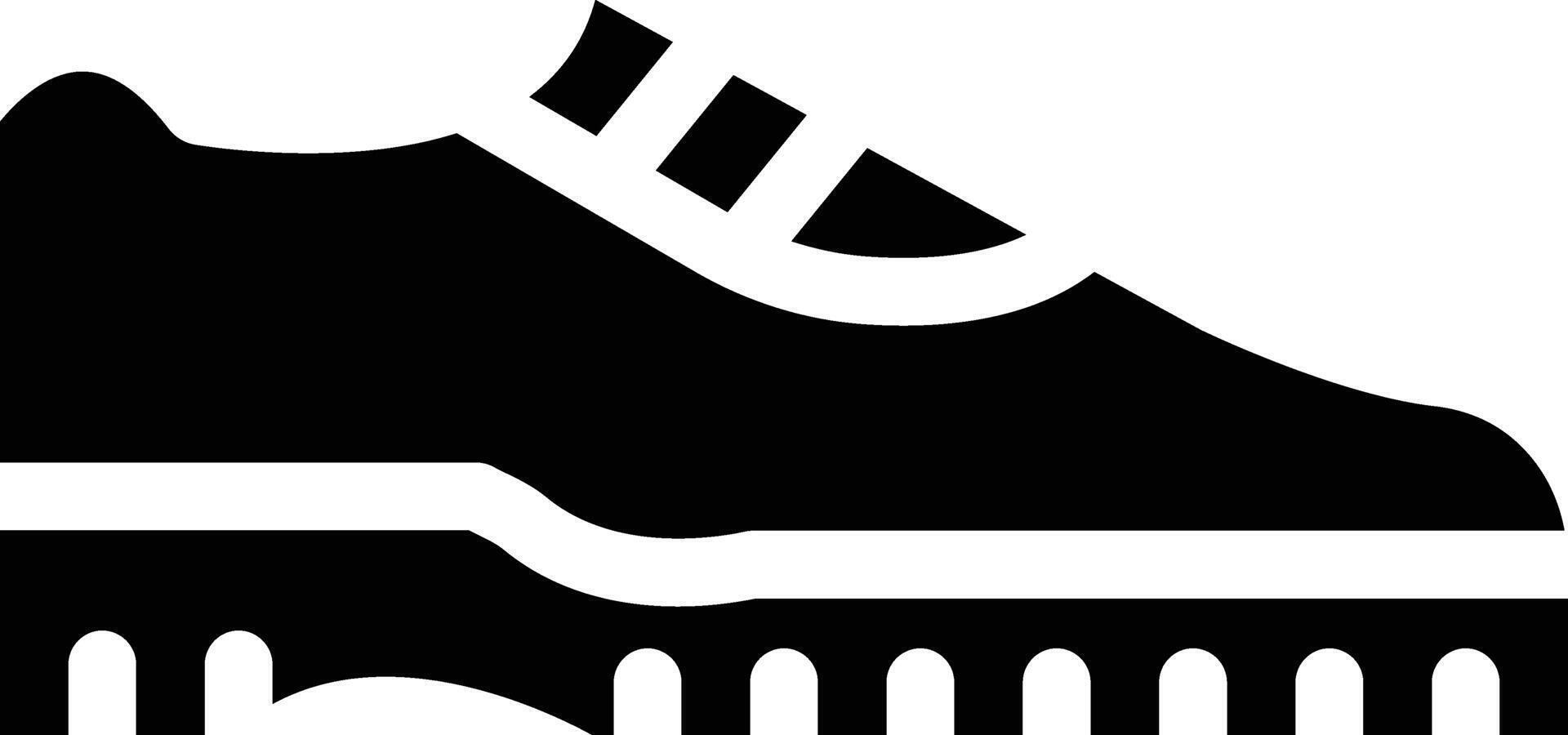 icono de vector de zapatos