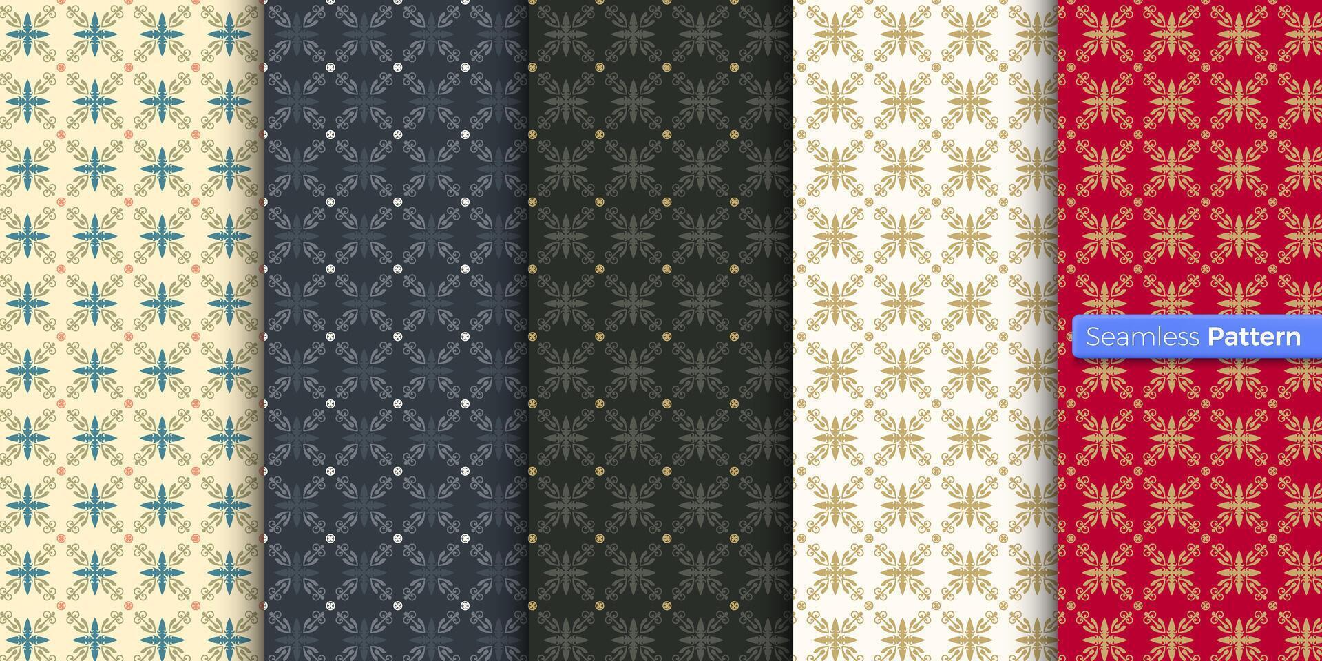 Chinese Japanese style geometric pattern. colors background. contemporary art. symmetric. minimal style. For wallpaper, wrapper, textiles, fabric, clothes, souvenirs, surface. Seamless pattern vector. vector