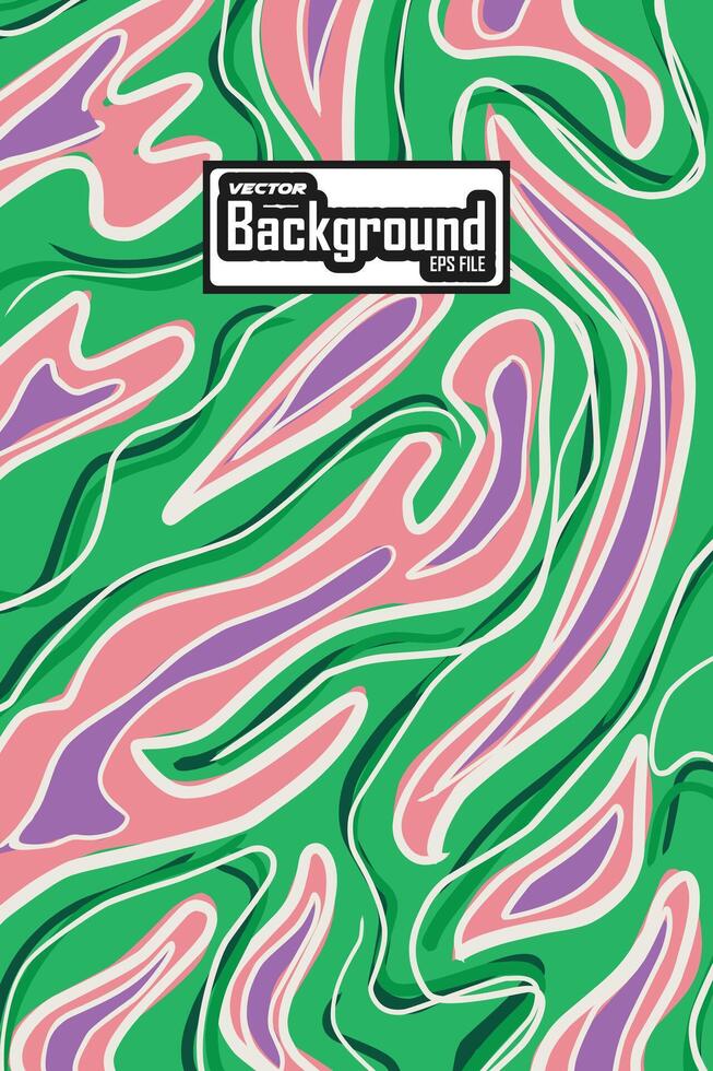 Abstract Hand Drawn Vector Background