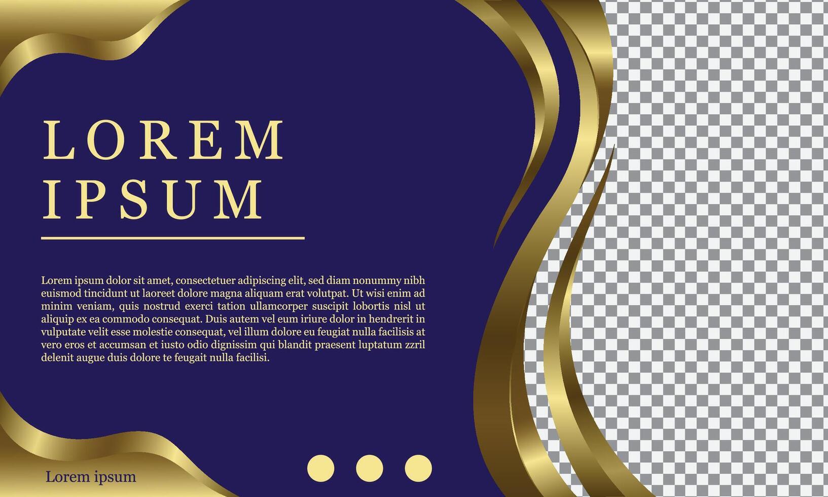 BANNER BACKGROUND LUXURY vector