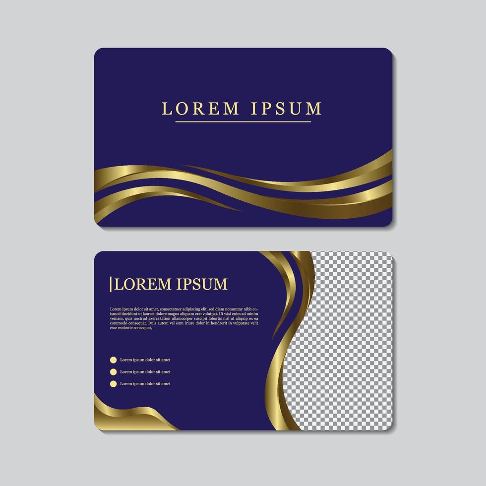 CARD BUSINESS BACKGROUND LUXURY vector