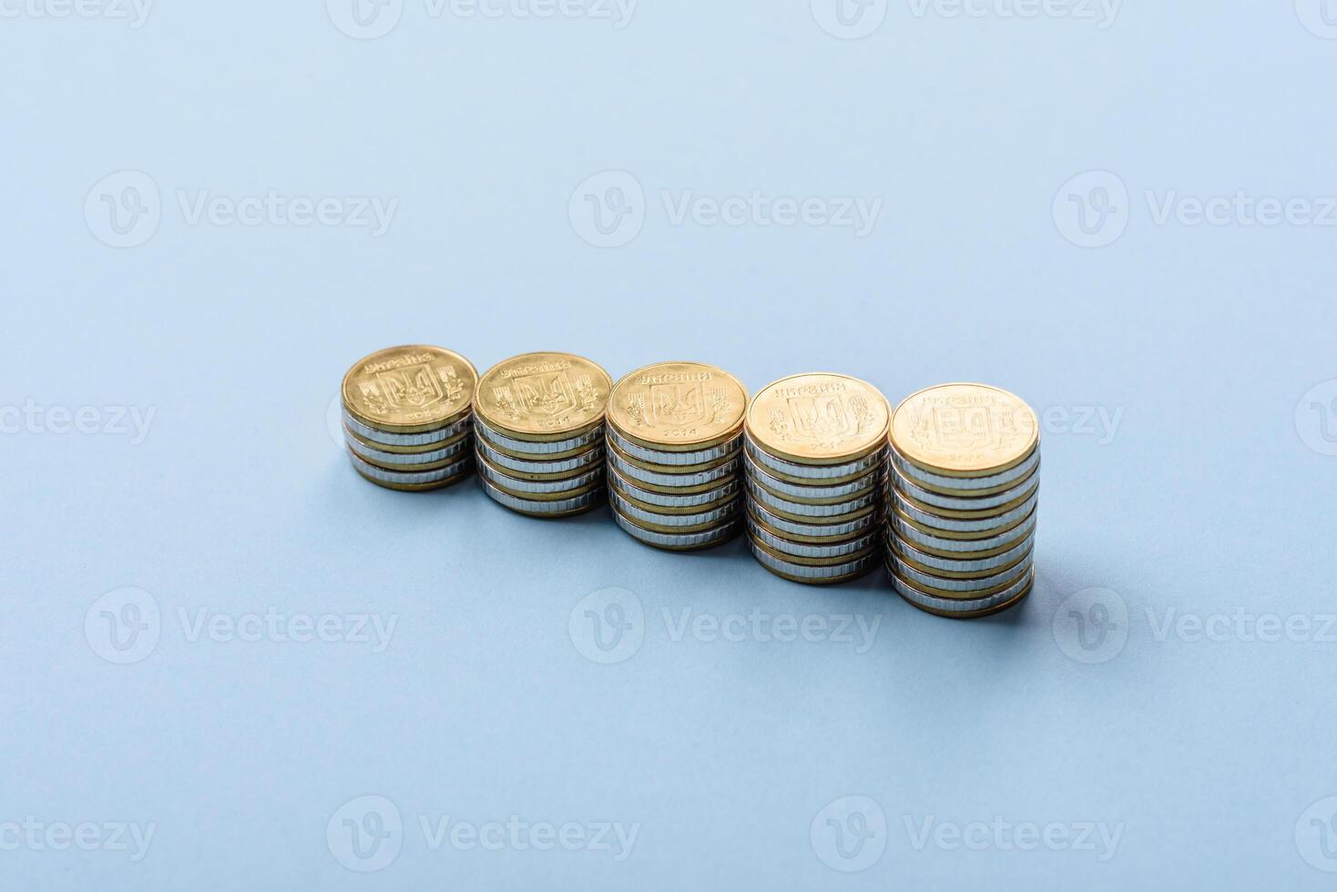 The inscription Bonus made of wooden cubes on a plain background photo