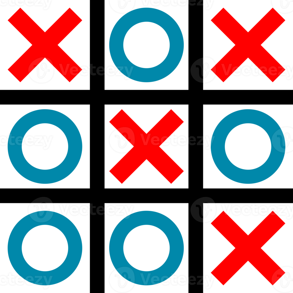 Tic tac toe xoxo game png