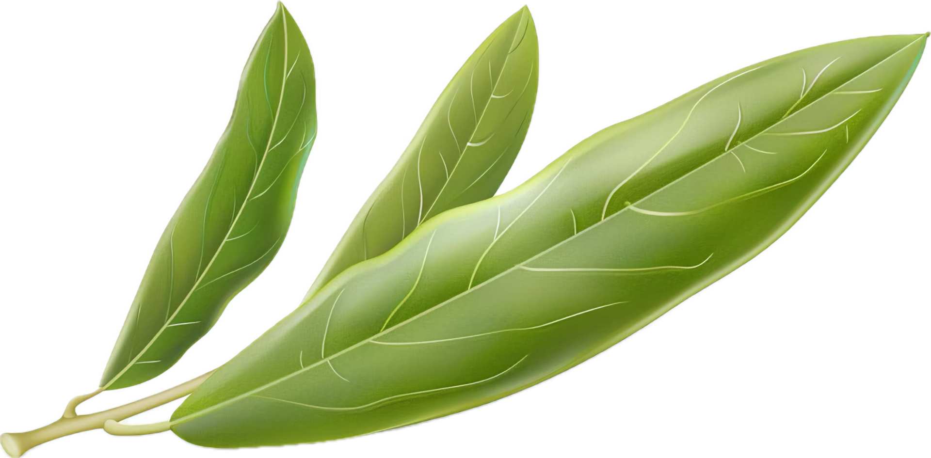 AI generated Green Leaf png